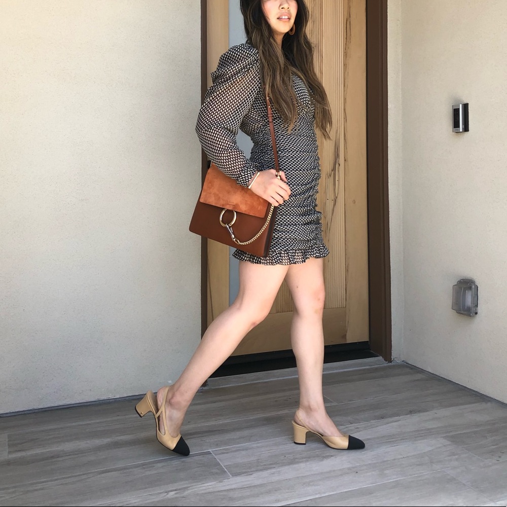 Zara Ruffle Mini Dress